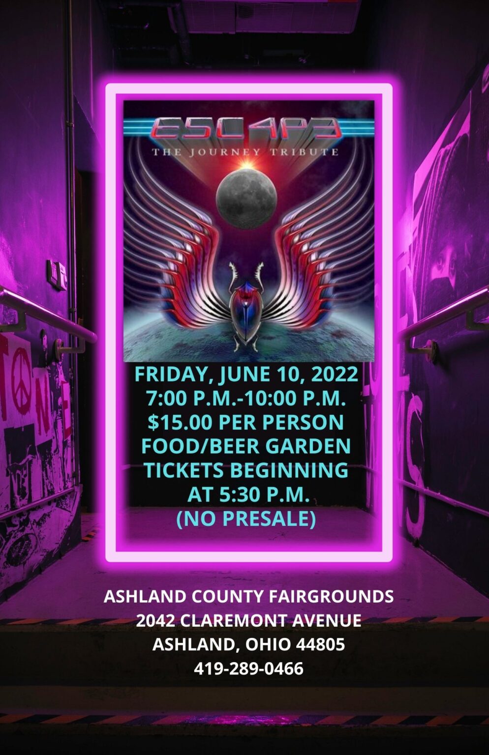 E5C4P3Journey Tribute Concert Ashland County Fairgrounds